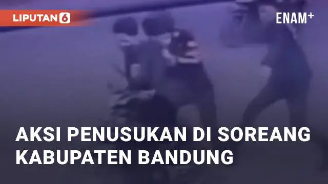 Terjadi penusukan oleh orang tak dikenal di Soreang, Kabupaten Bandung Selasa (28/5/2024). Pihak berwajib segera datang untuk menangani kasus tersebut