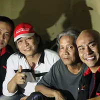 Sutrisno Buyil, Naniel Yakin dan Deddy Corbuzier (Dok. Pribadi Sutrisno Buyil)