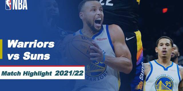 VIDEO NBA: Stephen Curry Cetak 33 Poin, Golden State Warriors Bungkam Phoenix Suns 116-107