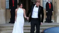Gaun pengantin kedua Meghan Markle (Instagram Stella McCartney)