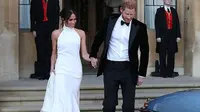 Makin Cantik, Gaun Pengantin Kedua Meghan Markle Sensual dan Klasik