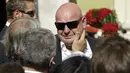 Kesedihan ayah Jules Bianchi, Philippe Bianchi. (AP Photo/Lionel Cironneau)