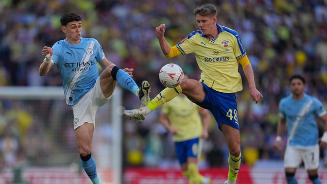 Man City vs Southampton: The Citizens Lolos ke Final FA Cup