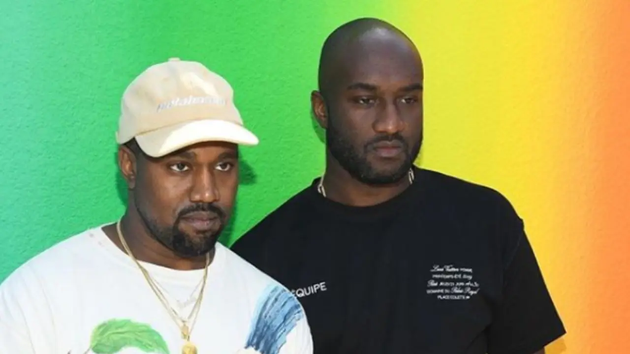 Momen Haru Virgil Abloh dan Kanye West di Akhir Show Louis Vuitton