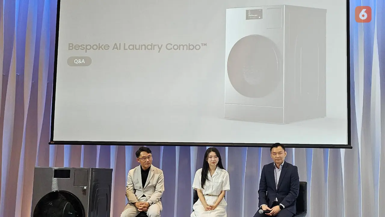 Peluncuran Mesin Cuci Bespoke AI Laundry Combo di Asia Tenggara