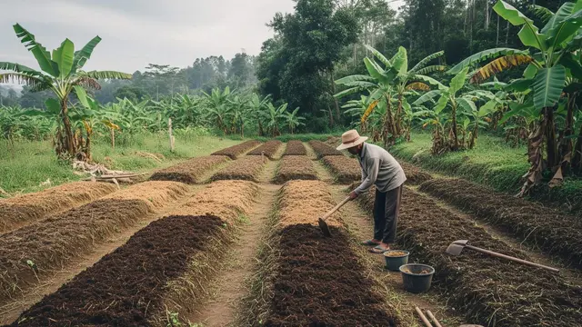 Cara Menanam Jahe, Lengkuas, dan Kunyit dalam Satu Lahan