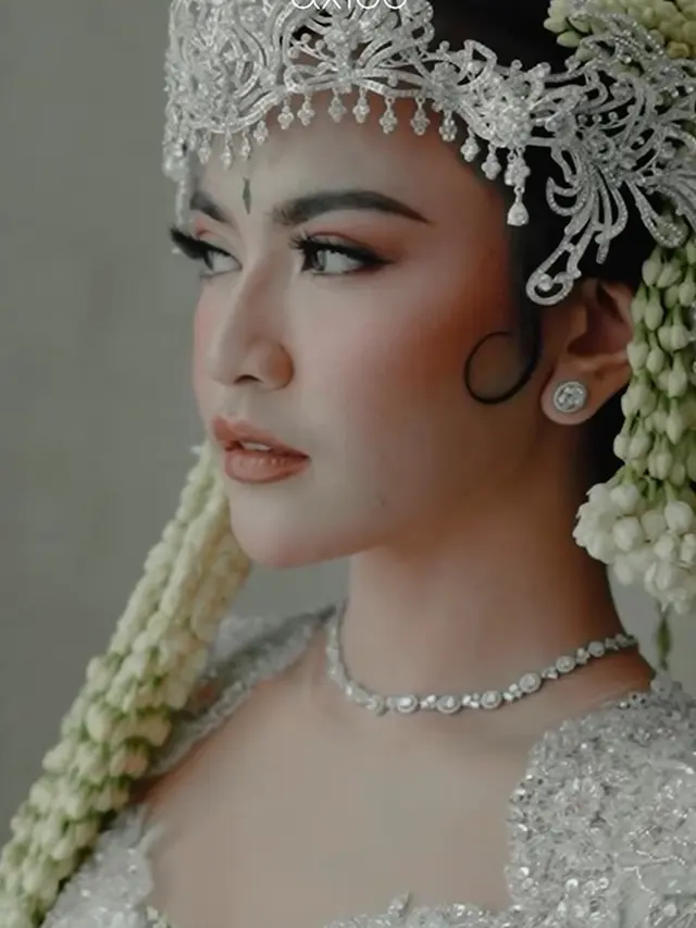 Mahalini Raharja cantiknya tuai pujian (Instagram/thebridestory)