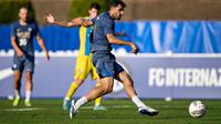 Laga uji coba antara Inter Milan kontra Pergolettese di Centro Sportivo Angelo Moratti, Senin (22/7/2024) malam WIB. Inter Milan menang 2-1 dalam laga uji coba pramusim ini. (Inter.it)