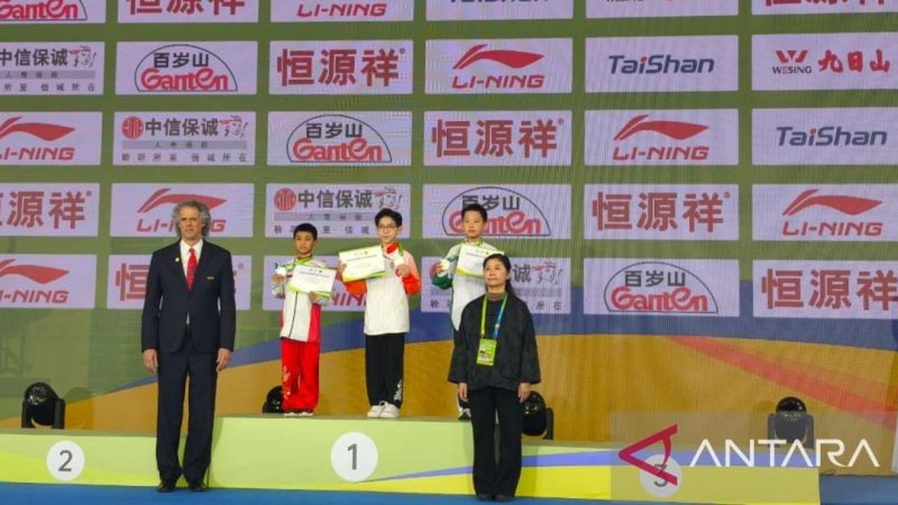 Atlet Wushu Jambi Zivan Abimanyu Raih Dua Perak di Kejuaraan Dunia 2026