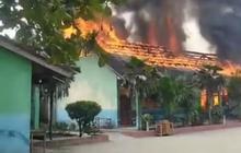 Tiga Ruang Kelas SD di Tulang Bawang Barat Hangus Terbakar, Sekolah Siapkan Belajar Sementara