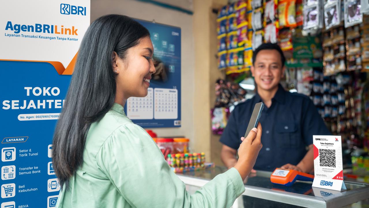 1,2 Juta AgenBRILink Catat Transaksi Rp1.294 Triliun dalam 9 Bulan, Wujud Nyata Inklusi Keuangan untuk Rakyat