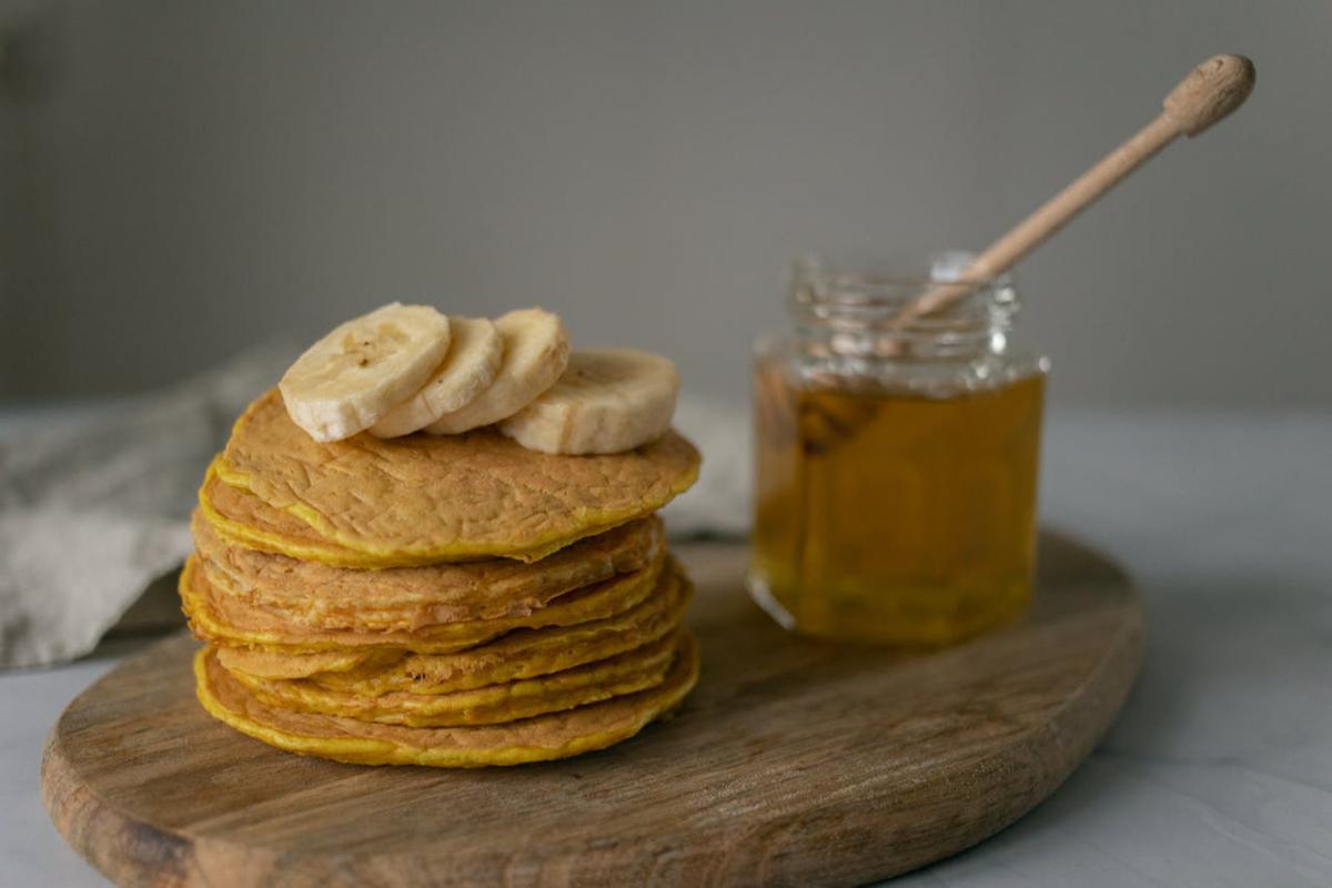 Ilustrasi Pancake Pisang