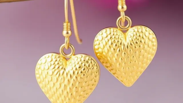 Model Anting Emas Simple Elegan