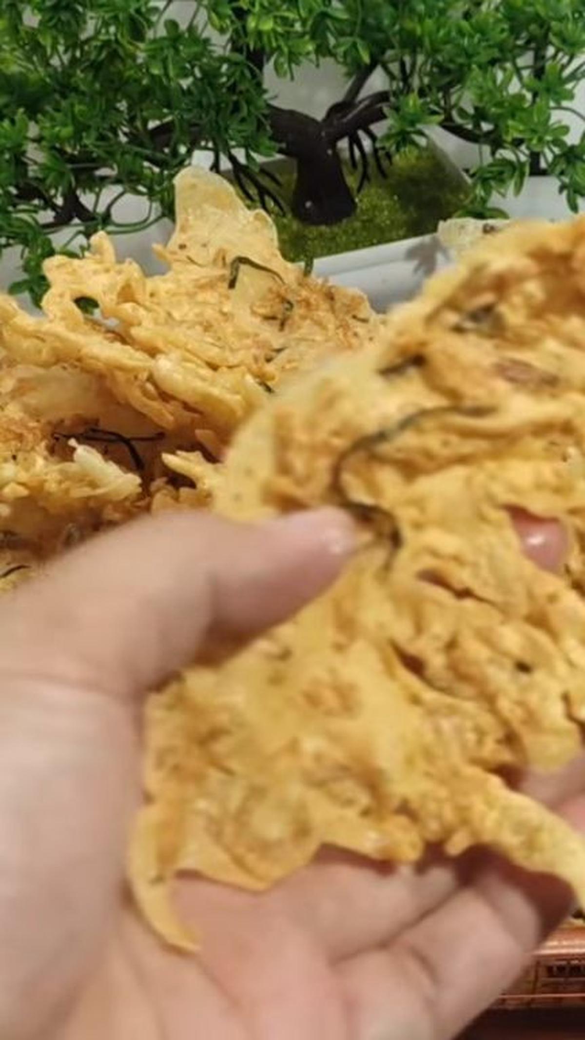 Peyek Bebas dari Minyak