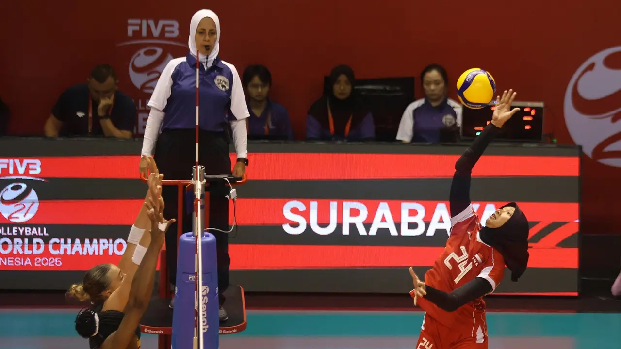Chelsa Berliana Nurtomo - Timnas Voli Putri Indonesia U-21 - Kejuaraan Dunia Voli Putri U-21 2025 - Bola Voli