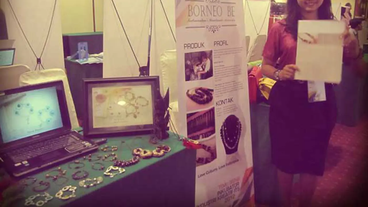 Borneo Be, Berbisnis Perhiasan Berbalut Misi Pengenalan Budaya