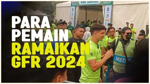 VIDEO: Pemain Persebaya Surabaya Turut Ramaikan Persaingan Green Force Run