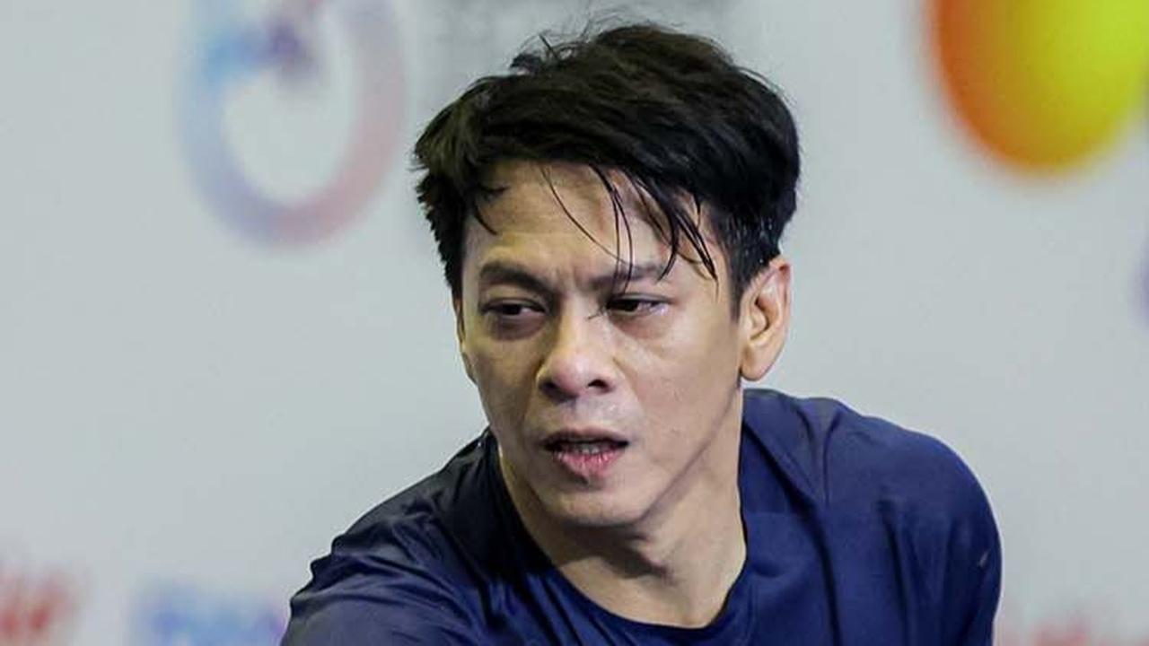 FOTO: Aksi Memukau Ariel NOAH Tanding Tenis Meja di Turnamen Olahraga Selebriti Indonesia Season 2