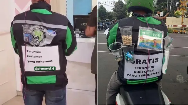 Fasilitas unik dari driver ojol