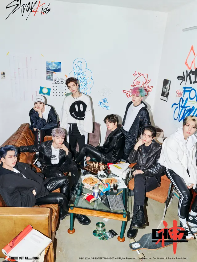 Stray Kids (JYP Entertainment via Soompi)