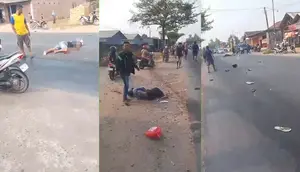 Kecelakaan Karambol 5 Kendaraan di Lampung Tengah, 2 Tewas 3 Luka Berat