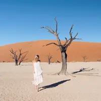 Travel blogger cewek, Kiersten. (theblondeabroad/Instagram)