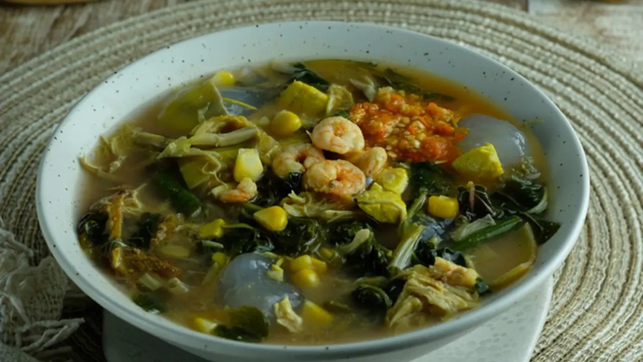 resep kapurung udang palopo