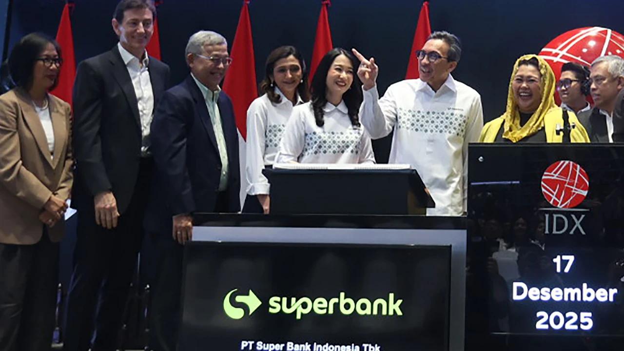 Superbank Cetak Sejarah, Jadi IPO Salah Satu Terbesar di BEI Sepanjang 2025