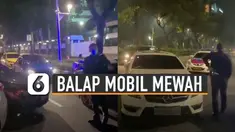 Melibatkan sejumlah mobil mewah seperti Mercedes-Benz, BMW dan lainnya.