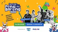 KapanLagi Pensi Bareng 2026 Resmi Dimulai, SMAN 3 Jakarta Jadi Sekolah Pertama yang Disambangi