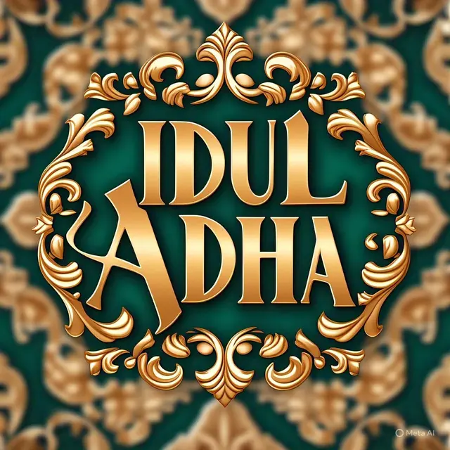 Stiker Idul Adha