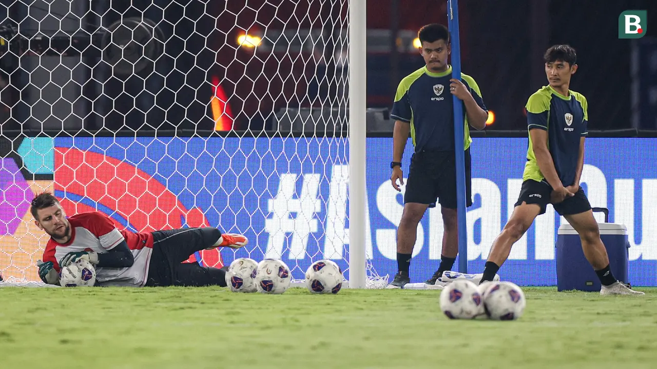 Foto: Persiapan Terakhir Timnas Indonesia Jelang Laga Berat Melawan Jepang di Kualifikasi Piala Dunia 2026