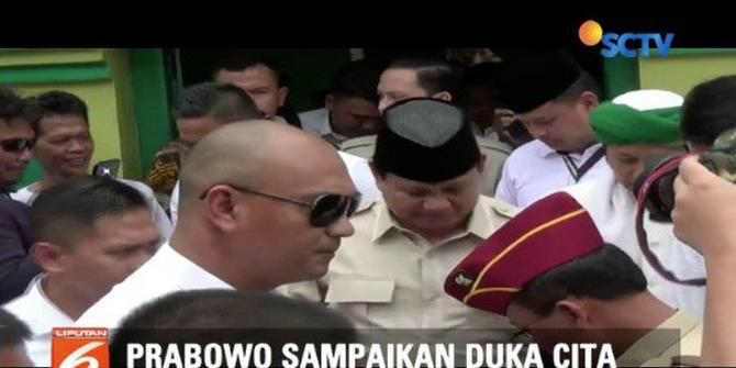 Prabowo Subianto Sampaikan Duka atas Jatuhnya Lion Air JT 610