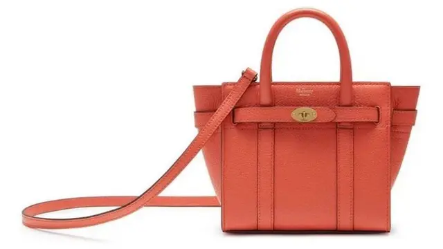 Tas Mulberry warna living coral