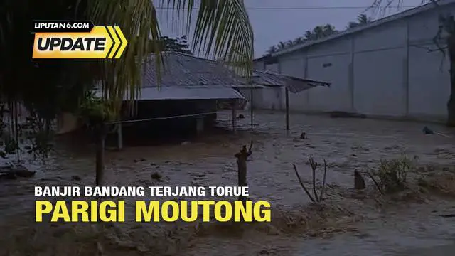 Belum usai penanganan banjir bandang di Desa Torue, Kabupaten Parigi Moutong, banjir di lokasi itu kembali terjadi, Minggu (14/8/2022). Banjir di Desa Torue mulai terjadi sekitar pukul 14.00 Wita setelah hujan deras mengguyur Kabupaten Parigi Moutong...