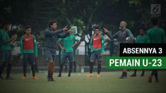 Berita video Timnas Indonesia U-23 menggelar latihan perdana dalam pemusatan latihan jelang laga uji coba internasional kontra Singapura, Rabu (21/3/2018). Pada latihan perdana itu yang belum memenuhi panggilan adalah duo Selangor FA, Evan Dimas dan ...