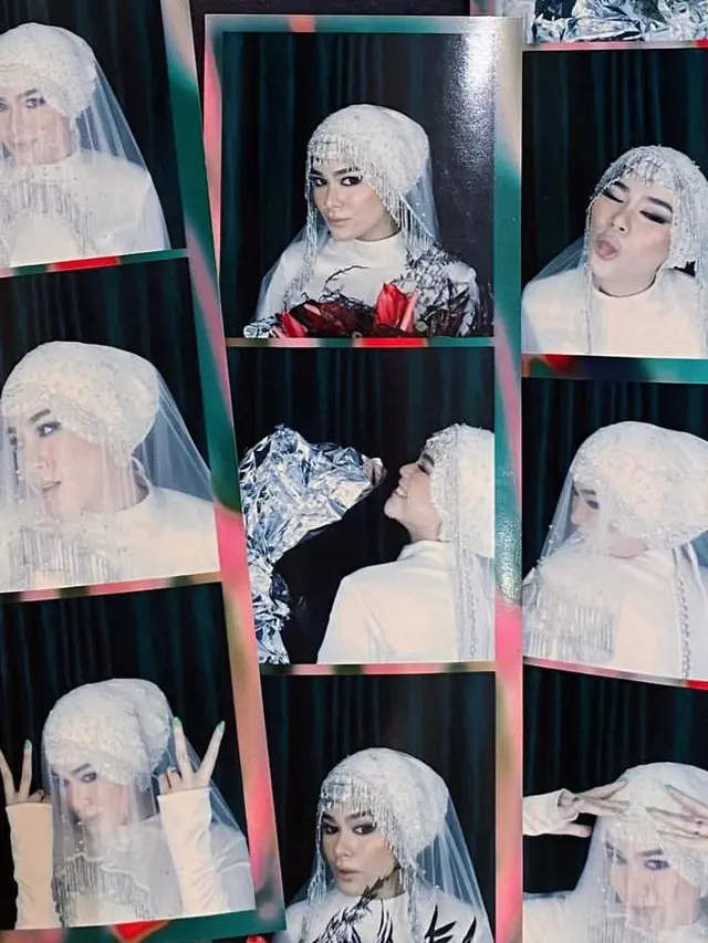 10 Detail Penampilan Sivia Azizah Menikah dengan Sentuhan Adat Minang, Hijab Turban Jadi Andalan