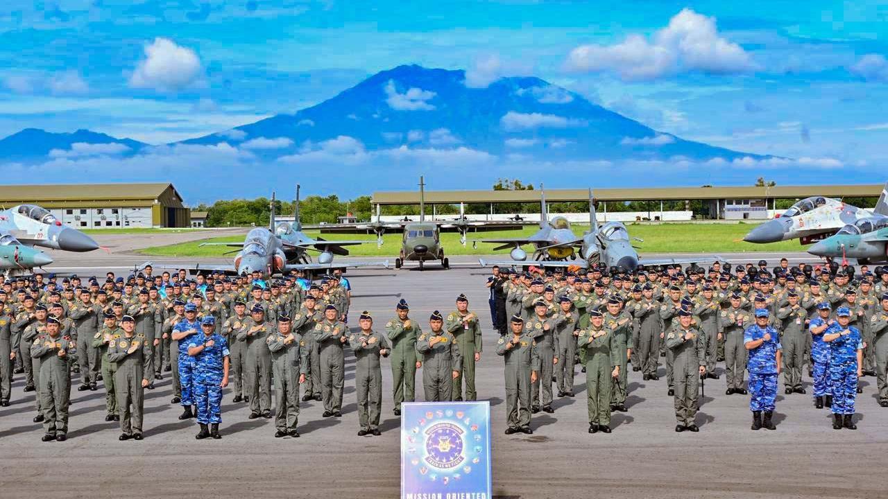 FOTO: Latihan Udara Gabungan MOT 2025 Resmi Ditutup, TNI AU Perkuat Kesiapan Tempur dan Sinergi Operasi