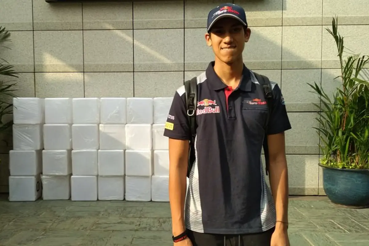 Sean Gelael, F1 GP Singapura 