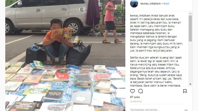 Dua Bocah Ini Buktikan Minat Baca Dikalangan Anak-Anak Masih Ada