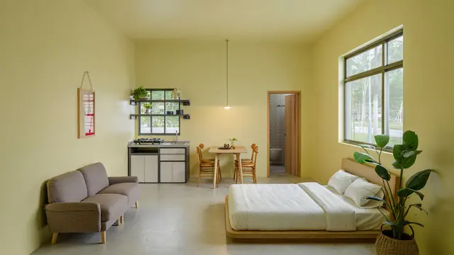 Desain Rumah Murah 1 Lantai Budget Rp40 Juta untuk Pasangan Baru (AI)