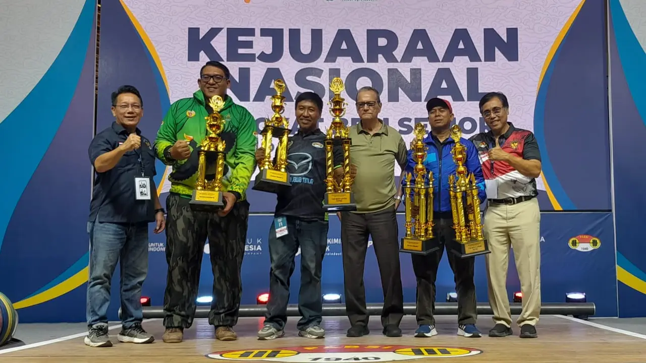 Jawa Barat Juara Umum Kejurnas Angkat Besi 2023