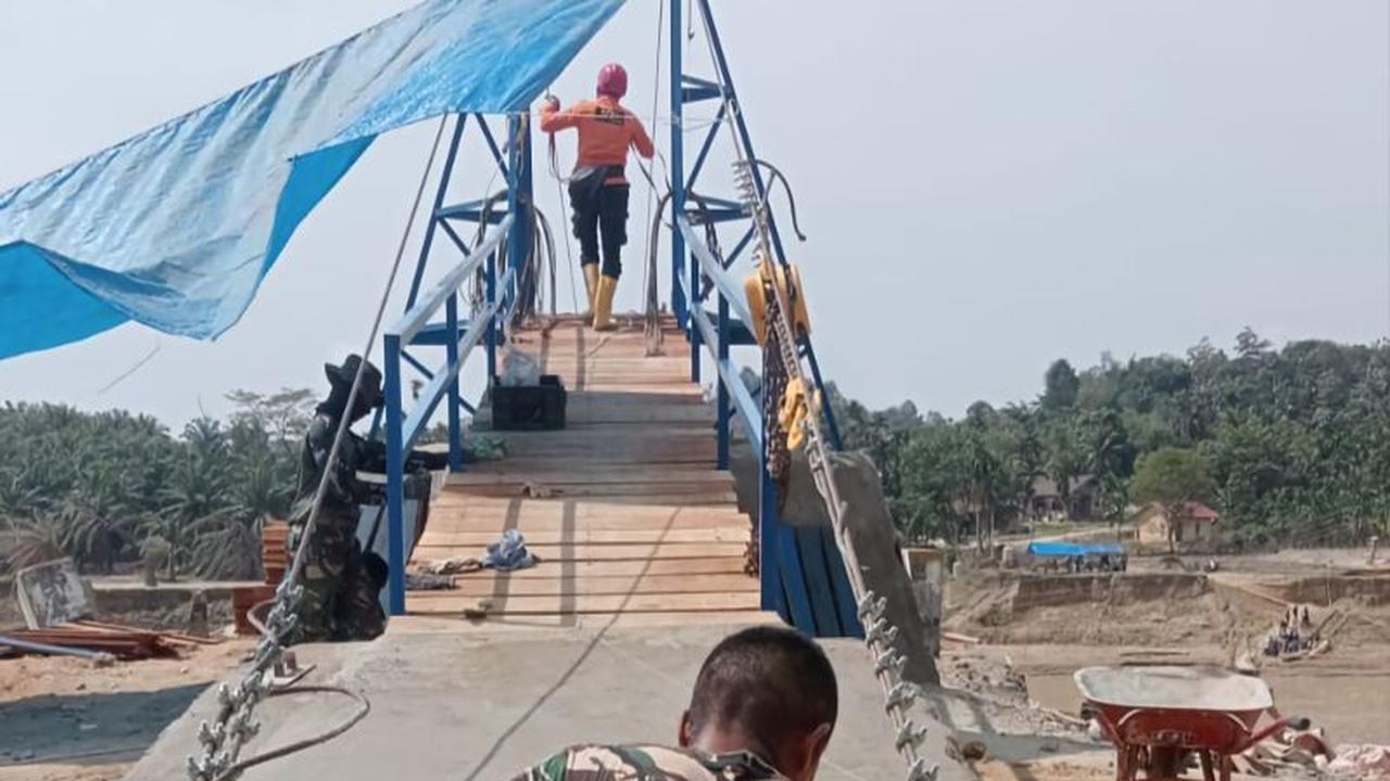 Progres Pembangunan Jembatan Perintis Aceh Tamiang Capai Hampir 50 Persen, Tingkatkan Aksesibilitas Warga