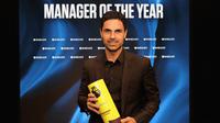 Manajer Arsenal, Mikel Arteta, dinobatkan sebagai manajer terbaik Premier League 2025/2026. (dok. Arsenal)