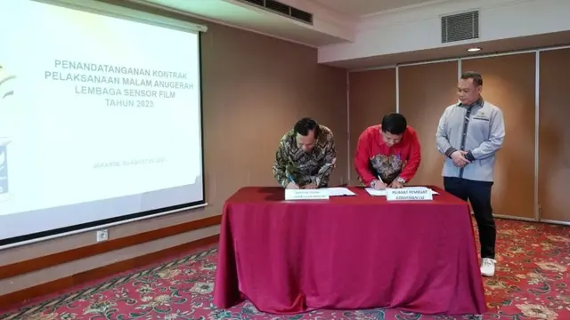 Indosiar kembali dipercaya sebagai host broadcaster dari ajang Anugerah Lembaga Sensor Film 2023 dengan tema Bangga Karya Anak Bangsa