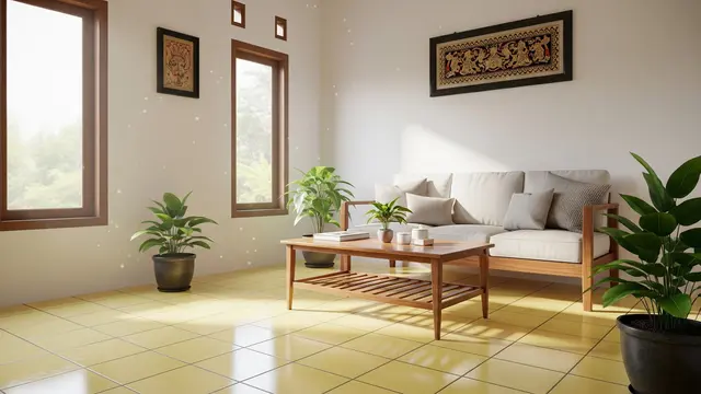 Warna Keramik yang Membuat Rumah Kecil Terasa Lebih Luas/Foto: AI Generated