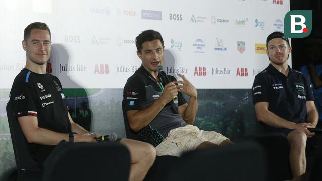 Jumpa Pers Pebalap Formula E Jakarta