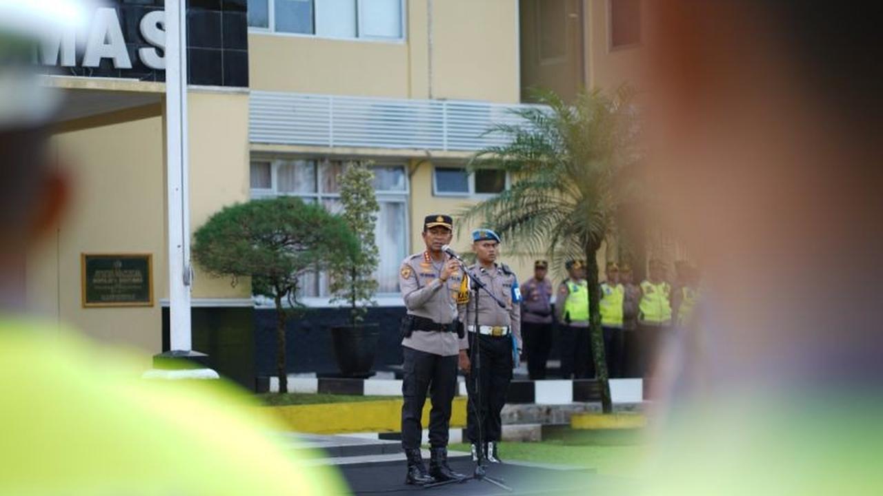 Polresta Banyumas Siagakan Personel Hadapi Arus Milir Nataru 2025/2026