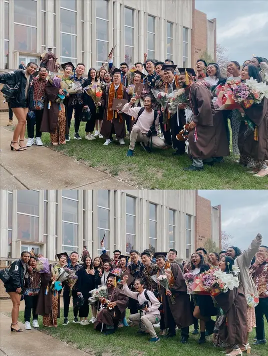 Sekitar satu tahun meninggalkan Tanah Air, akhirnya ia bernapas lega karena bisa mendapatkan hasil yang sangat memuaskan karena meraih predikat summa cum laude. "Tapi, alhamdulillah dari awal sampai sekarang jalannya selalu dimudahkan dan ditambah bisa lulus dengan summa cum laude. [Instagram/bebytsabina]