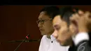 Sebutan "Babeh" di Grup Permai ternyata bukan nama panggilan Anas Urbaningrum, Jakarta, Senin (18/8/2014) (Liputan6.com/Faisal R Syam)